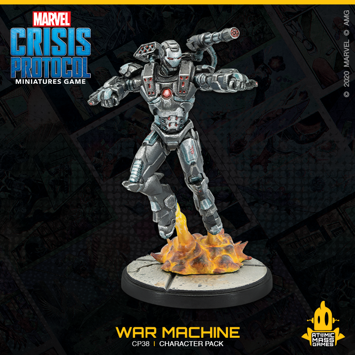 Marvel Crisis Protocol : Captain America and War Machine Character Pack